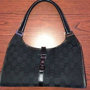 Black Gucci purse